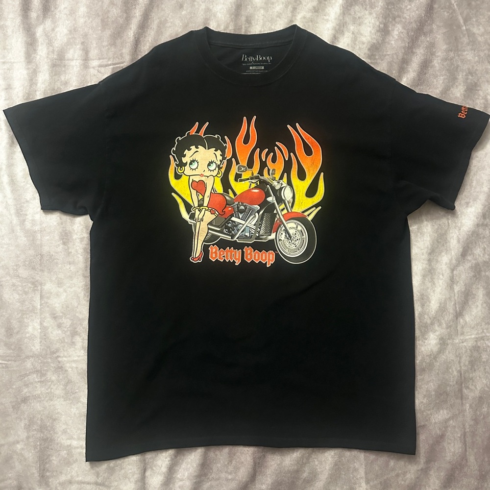 Belly Boop black T-Shirt in size XL